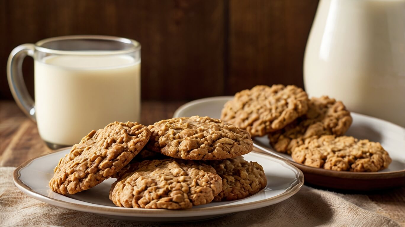Brown Sugar Oatmeal Cookies